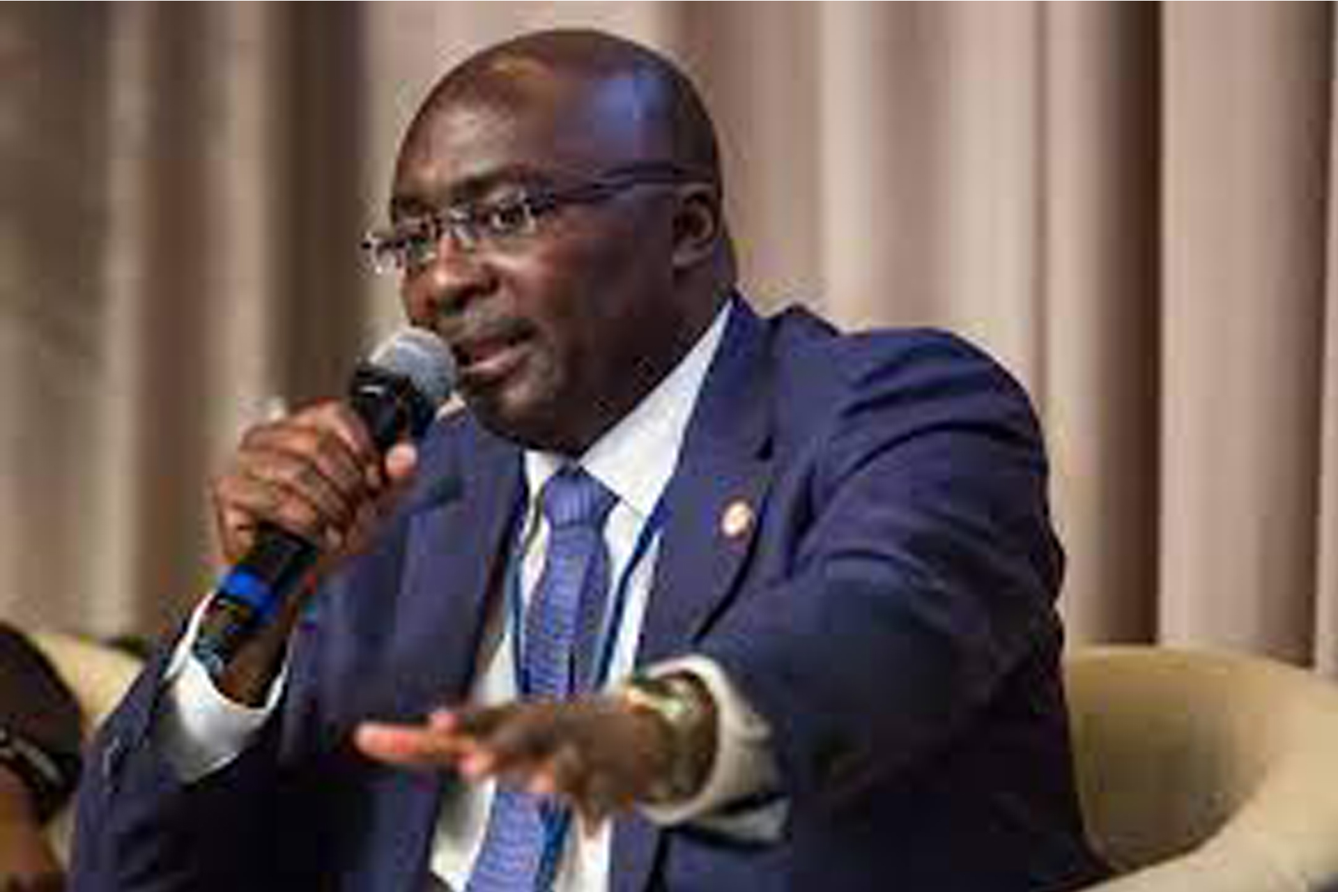 Dr. Bawumia addressing NPP supporters after winning the 2024 presidential nomination – Bawumia NPP 2024 campaign launch