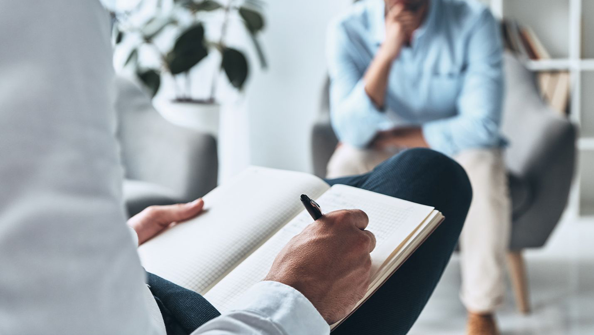 Licensed therapist in Ghana supporting a client during a counseling session