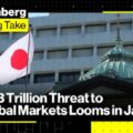 Tokyo city skyline with economic graphs overlay — symbolizing Japan’s $3 trillion stimulus and ongoing growth challenges
