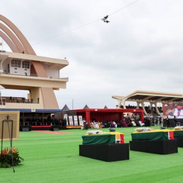 Ghana Fallen Heroes Burial state ceremony at Independence Square