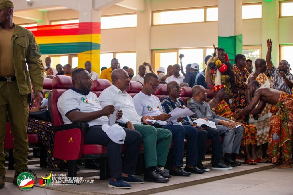 Collaboration between entrepreneurship and vocational training programs empowering Ghana’s youth.