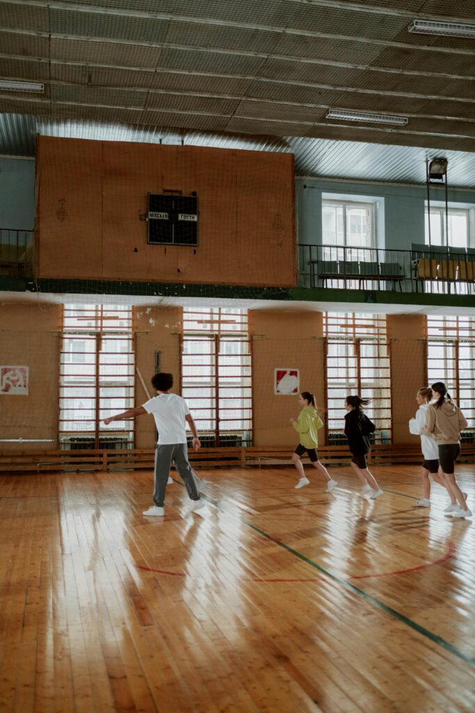 People doing exercise