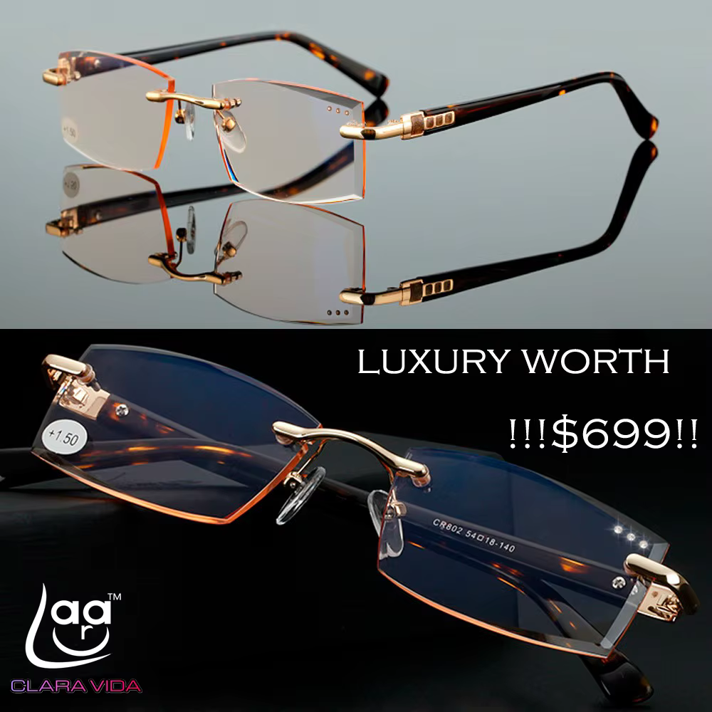 CLARAVIDA Royal Luxury Men women unisex diamond cutted stylerish commercial dignity