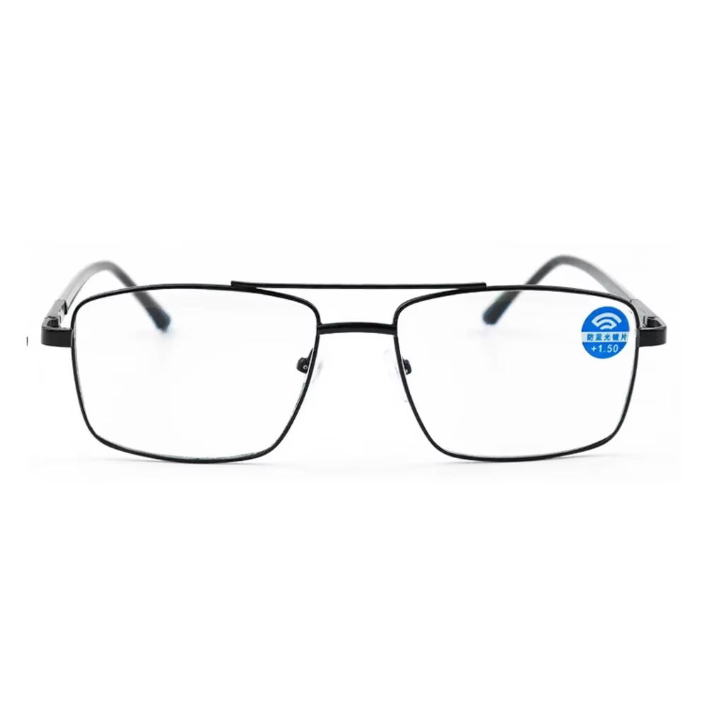 Clara Vida Double Bridge Pilot Photochromic Progressive Multifocal Reading Sunglasses
