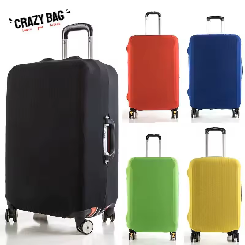 Luggage Protective Cover Solid Color Suitable for 18-28 Inch Suitcases