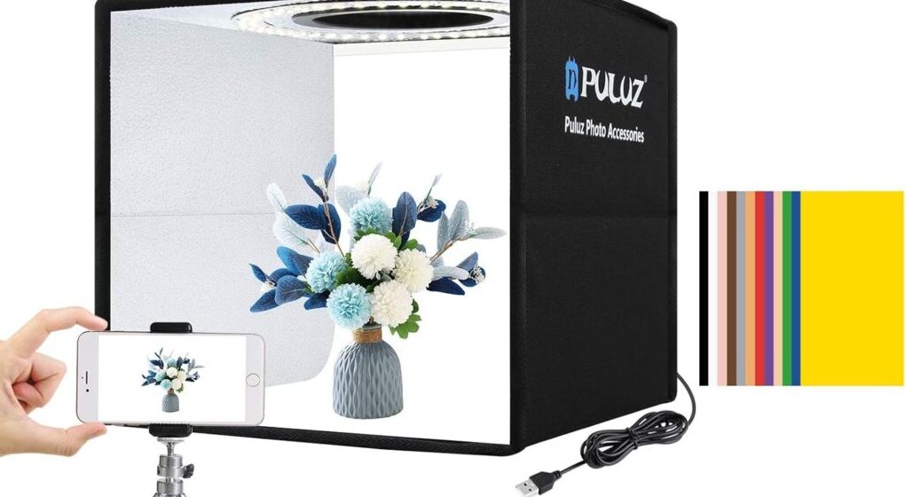 PULUZ Mini Photo Studio-Light-Box-1024x817 Photography Tools you need for the perfect shot